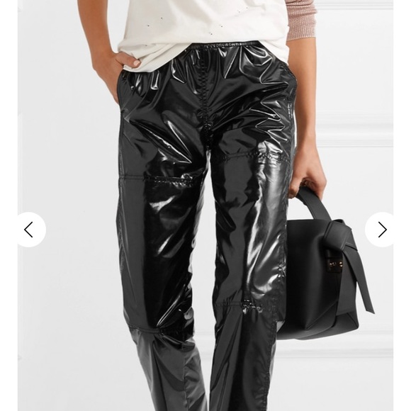 MM6 Margiela Vinyl Track Pants - Picture 3 of 6